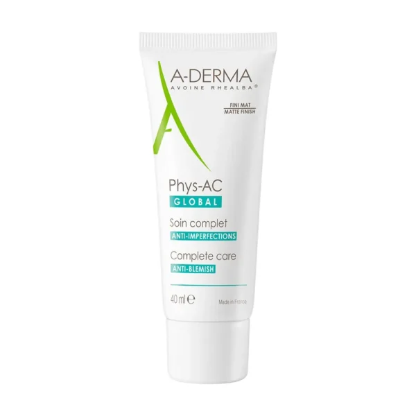 A-Derma Phys-Ac Global Soin Complet Anti-Imperfections 40Ml