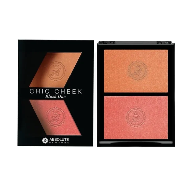 Absolute Chic Cheek Blush Duo Coral Gold