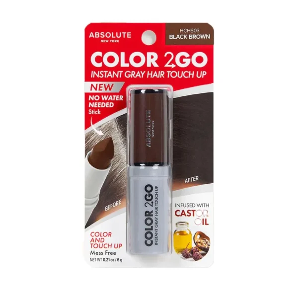 Absolute Color 2 Go Hair Stick Cheveux 04 Dark Brown