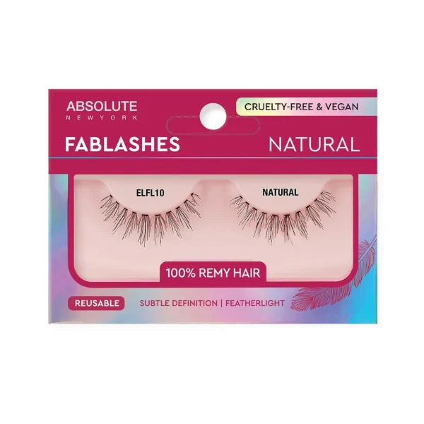 Absolute Fablashes Faux Cils Natural 10