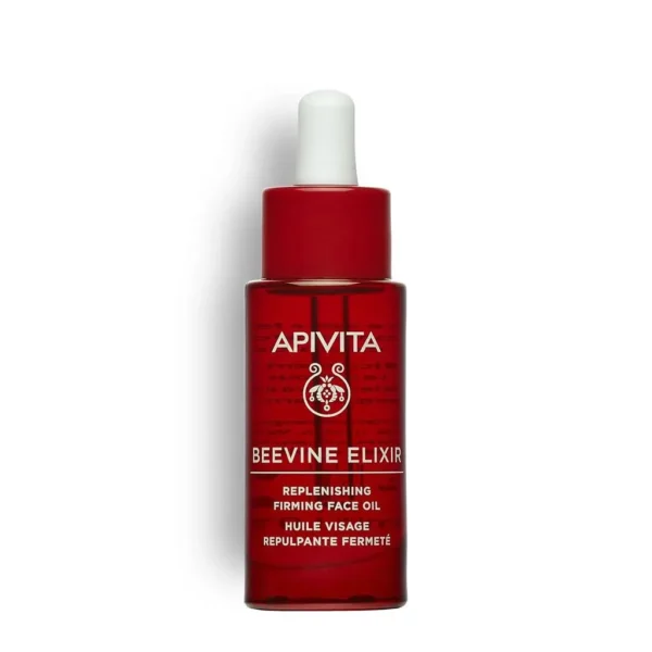 Apivita Wine Elixir Huile Visage Repulpante Fermeté 30Ml