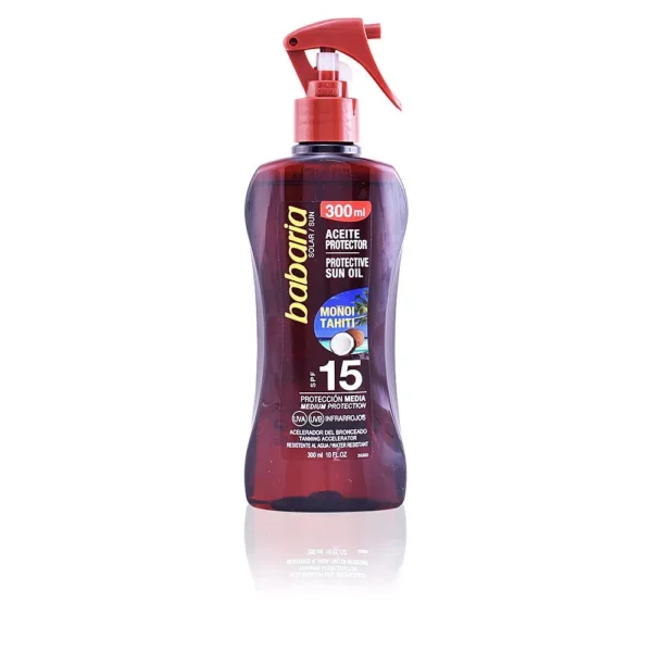Babaria Huile De Bronzage Spf15 Spray 300Ml
