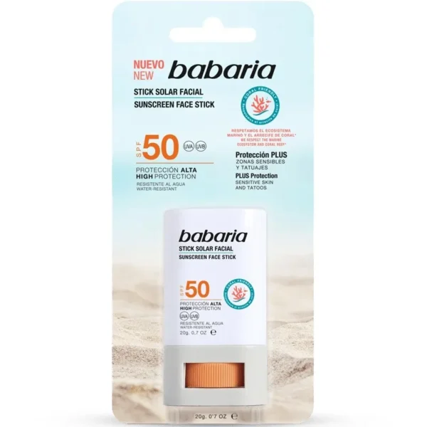 Babaria Stick Solaire Visage Spf50+ 20G