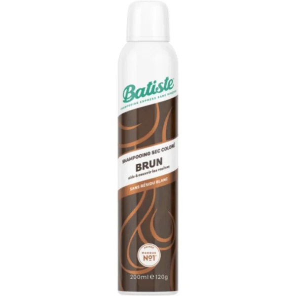 Batiste Shampooing Sec Coloré Brun 200Ml