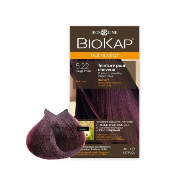 Biokap Nutricolor Coloration 5.22 Rouge Prune