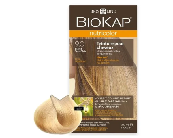 Biokap Nutricolor Coloration 9.0 Blond Très Clair