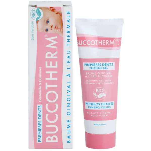 Buccotherm Premières Dents Baume Gingival 0-2 Ans Certifié Bio 50Ml