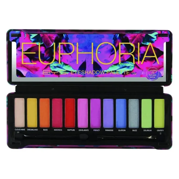Bys Euphoria Eyeshadow Tin 12 Pièces Palette