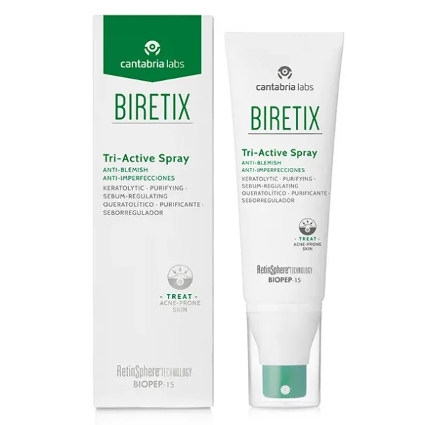 Cantabria Biretix Tri-Active Spray Anti-Imperfections 100Ml