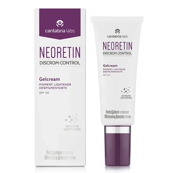 Cantabria Neoretin Discrom Control Gel Crème Dépigmentant Spf50 40Ml