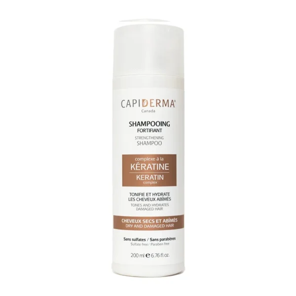 Capiderma Shampooing Fortifiant A La Keratine 200Ml
