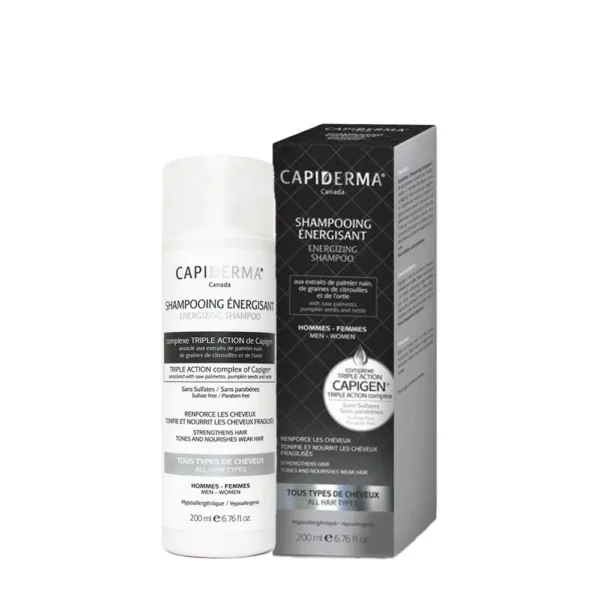 Capiderma Shampooing Énergisant 200Ml