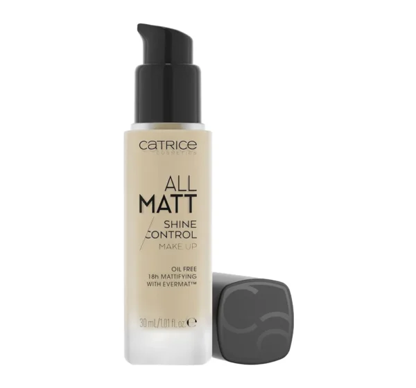Catrice All Matt Shine Control Make Up Fdt 020N Neutral Nude Beige