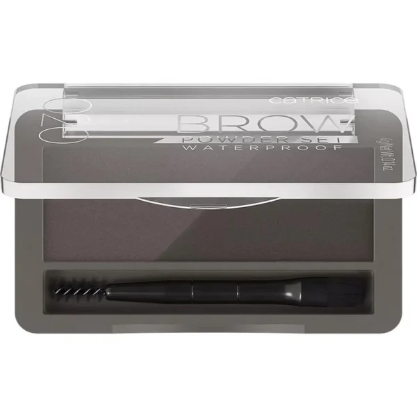 Catrice Brow Powder Set Waterproof Duo Poudre Sourcils 020 Ash Brown