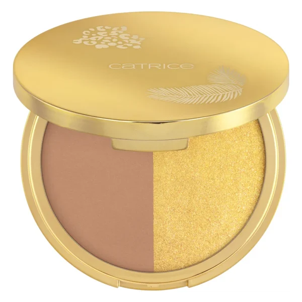 Catrice Wild Escape Glowy Bronzer & Highlighter C01 Wild Side