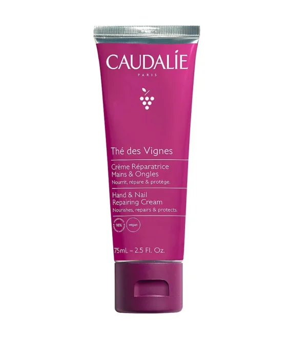 Caudalie Thé Des Vignes Crème Réparatrice Mains Et Ongles 75Ml