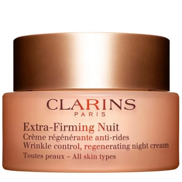 Clarins Extra-Firming Nuit Crème Régénérante Anti-Rides Toutes Peaux 50Ml