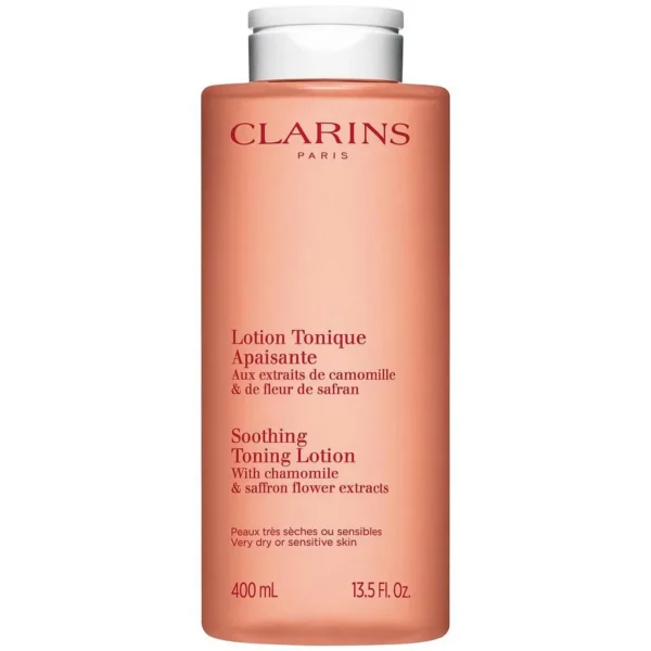 Clarins Lotion Tonique Apaisante Peaux Très Sèches Ou Sensibles 400Ml