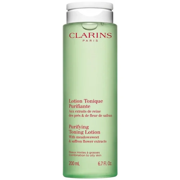 Clarins Lotion Tonique Purifiante Peaux Mixtes À Grasses 200Ml