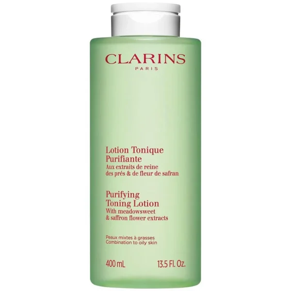 Clarins Lotion Tonique Purifiante Peaux Mixtes À Grasses 400Ml