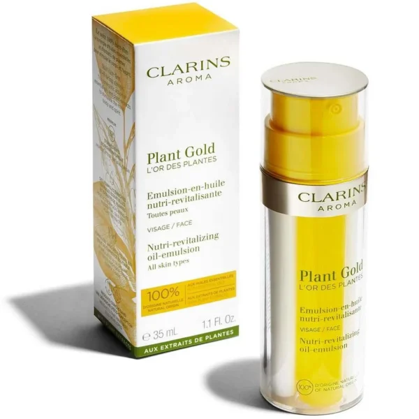 Clarins Plant Gold L'Or Des Plantes Emulsion-En-Huile Nutri-Revitalisante 35Ml