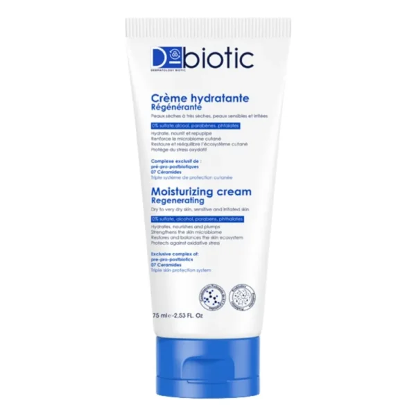 D-Biotic Crème Hydratante Régénérante 75Ml