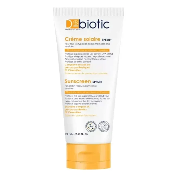 D-Biotic Crème Solaire 75Ml