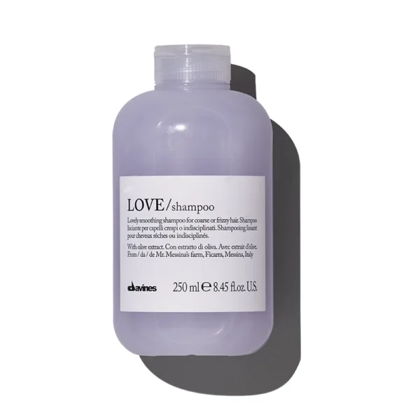 Davines Love Shampooing Lissant Cheveux Rêches Ou Indisciplinés 250Ml