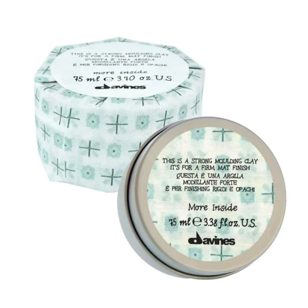 Davines More Inside This Is A Strong Moulding Clay Argile Fixation Forte 75Ml