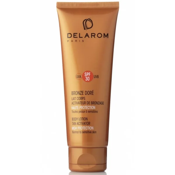 Delarom Bronze Doré Lait Corps Activateur De Bronzage Spf30 125Ml
