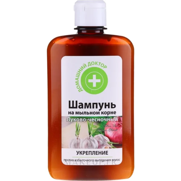 Domashniy Doctor Shampooing Fortifiant Oignon-Ail 300Ml