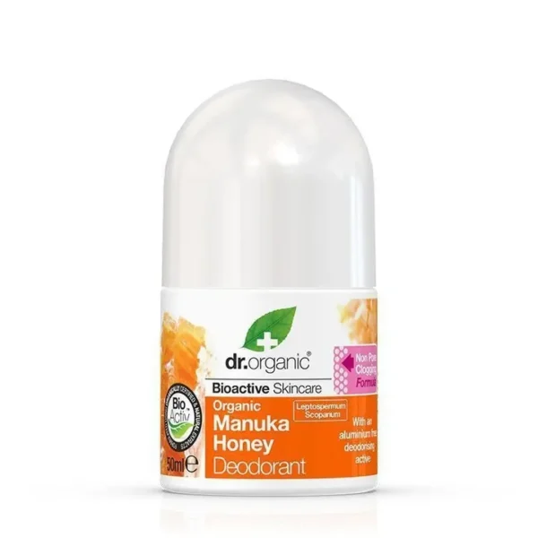 Dr Organic Déodorant Au Miel De Manuka 50Ml
