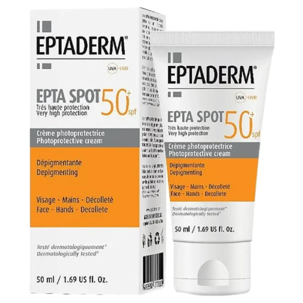 Eptaderm Epta Spot Spf50+ Crème Dépigmentante 50Ml
