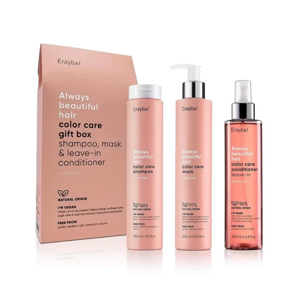 Erayba Abh Color Care Gift Box Shampooing 250Ml + Masque + Leave-In Pack