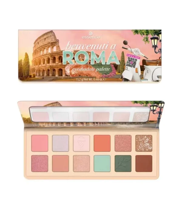 Essence Benvenuti A Roma Palette Fards À Paupières