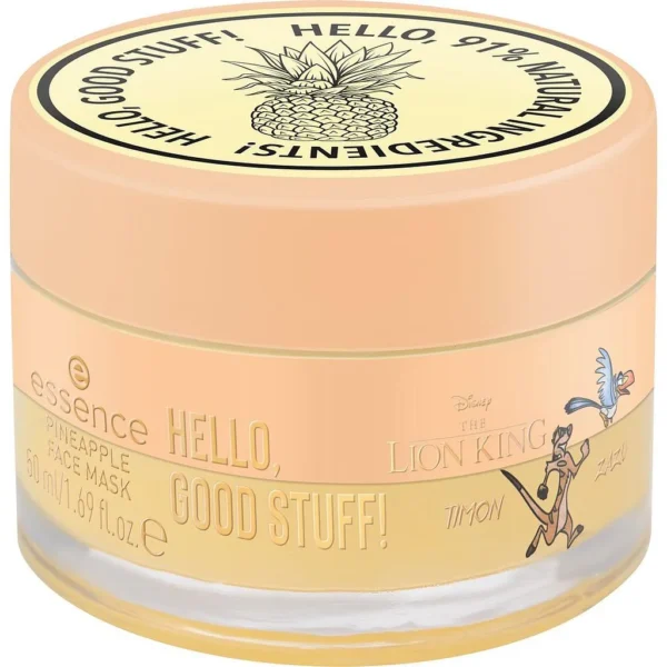 Essence Disney The Lion King Hello Good Stuff! Pineapple Face Mask 50Ml