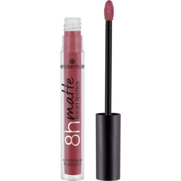 Essence Liquid Lipstick 8H Matte Rouge À Lèvres Liquide 08 Dark Berry