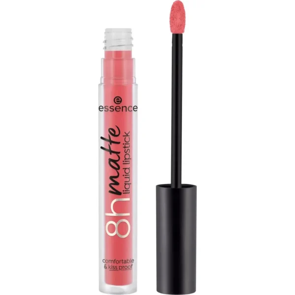 Essence Liquid Lipstick 8H Matte Rouge À Lèvres Liquide 09 Fiery Red