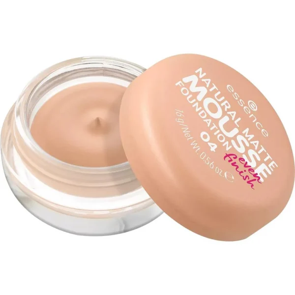 Essence Natural Matte Mousse Foundation Fond De Teint 04