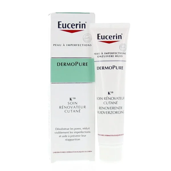 Eucerin Dermopure K10 Soin Rénovateur Cutané 40Ml