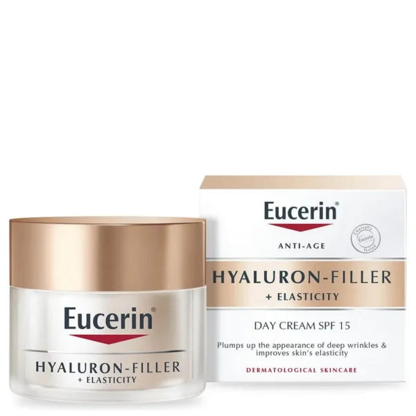 Eucerin Hyaluron-Filler + Elasticity Soin De Jour Spf15 50Ml