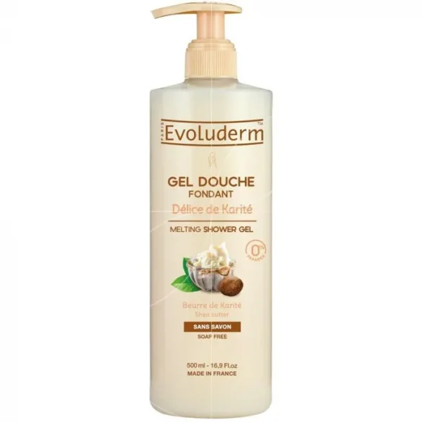Evoluderm Gel Douche Fondant Délice De Karité 500Ml