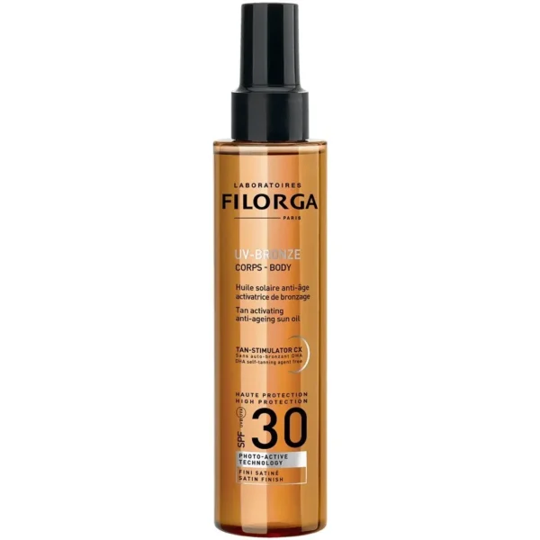 Filorga Uv-Bronze Corps Spf30 Huile Solaire Anti-Âge 150Ml