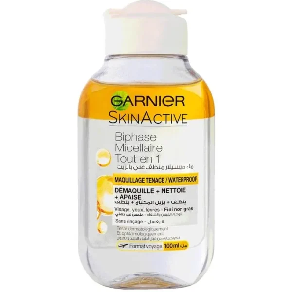 Garnier Skin Active Solution Biphase Micellaire Tout En 1 100Ml