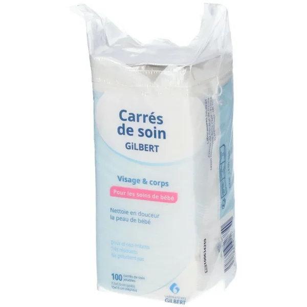 Gilbert Carrés De Soin Gilbert 100U
