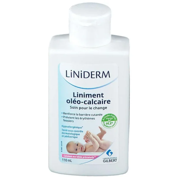 Gilbert Liniderm Liniment Oléo-Calcaire Soin De Change 250Ml