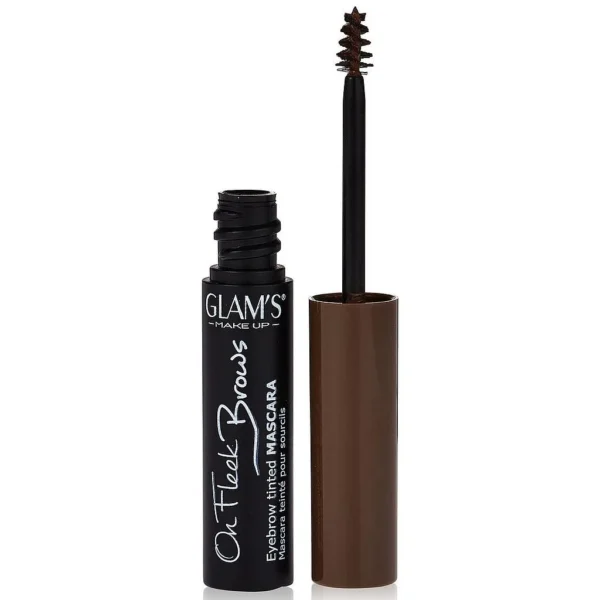 Glam'S On Fleek Brows Mascara Sourcils Brown 825