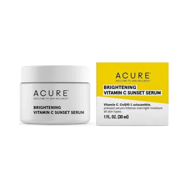 Acure Sérum Sunset Éclaircissant à la Vitamine C