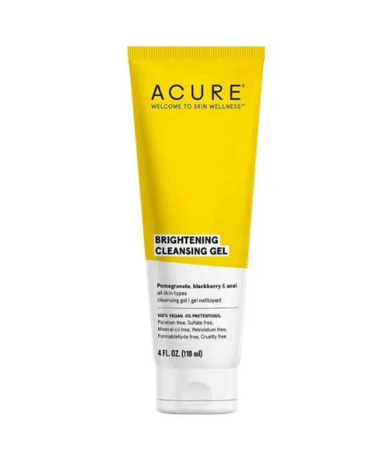 Acure Gel Nettoyant Éclaircissant