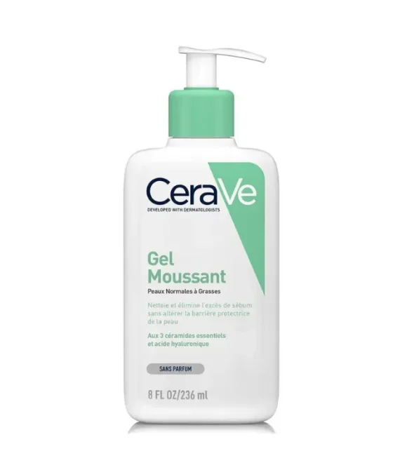 CeraVe Gel Moussant pour Peaux Normales à Grasses 236ml